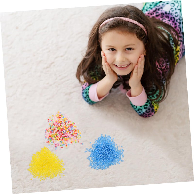 6 Bags Mixed Color Foam Beads For DIY Crafts Safe Micro Bead Filler Art Projects - Image 5