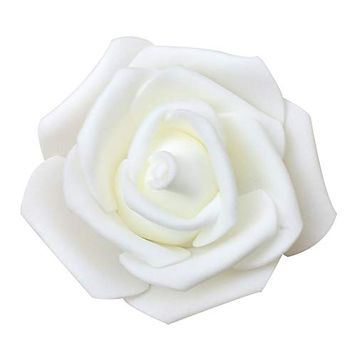 Bodosac 60 pcs Artificial Flower Rose Artificial Roses for DIY Bouquets Wedding Party Baby Shower Home Decor - Image 3