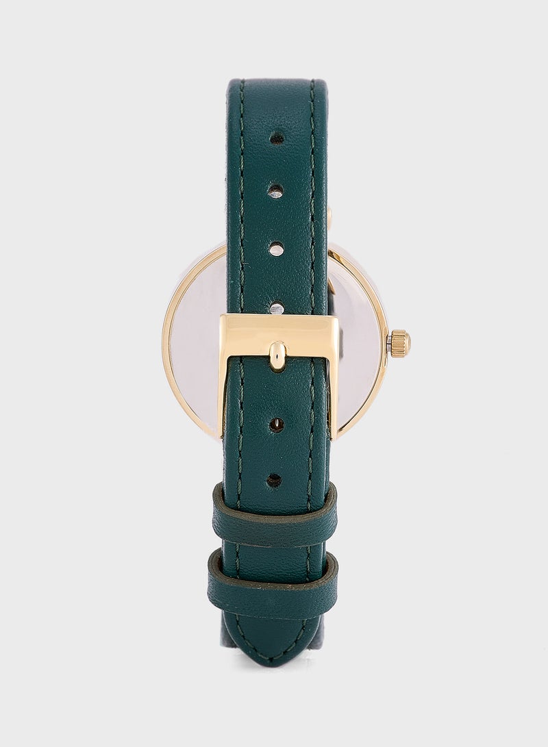 GUESS Array Pu Strap Analog Watch  - Image 4