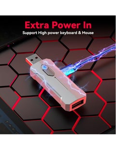Excefore Mouse and Gaming Keyboard Adapter for Android Phone/Tablet, Adapter Support Key Mapping, Recoil Control, Mouse sensitivity, Perfect for PU-BG, AP-EX, COD, DES-TINY2 Games  - Image 2