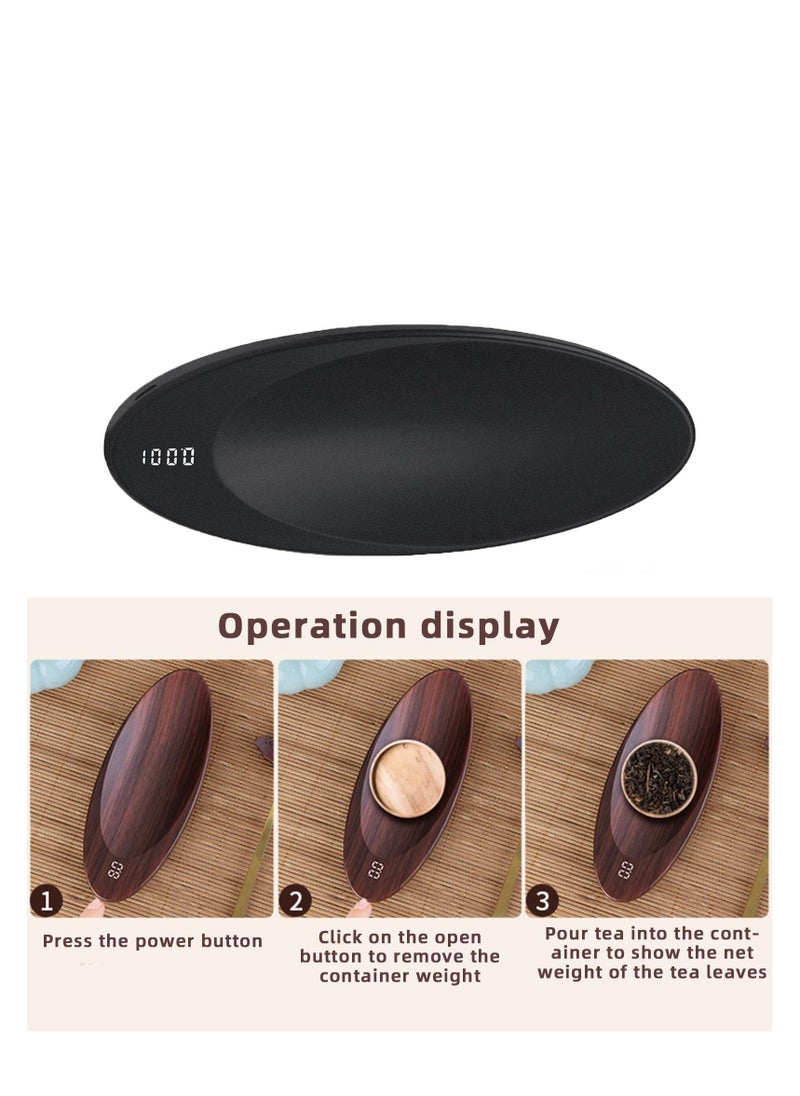 Generic - Gram Scale Digital Pocket Scale, Mini High Precision Gold Scale Digital Weight Grams, Leaves Scale Electronic Tea Weighing Scale Coffee Scale, Jewelry Scale, Small Food Scale Mini Gram Scale - Image 1
