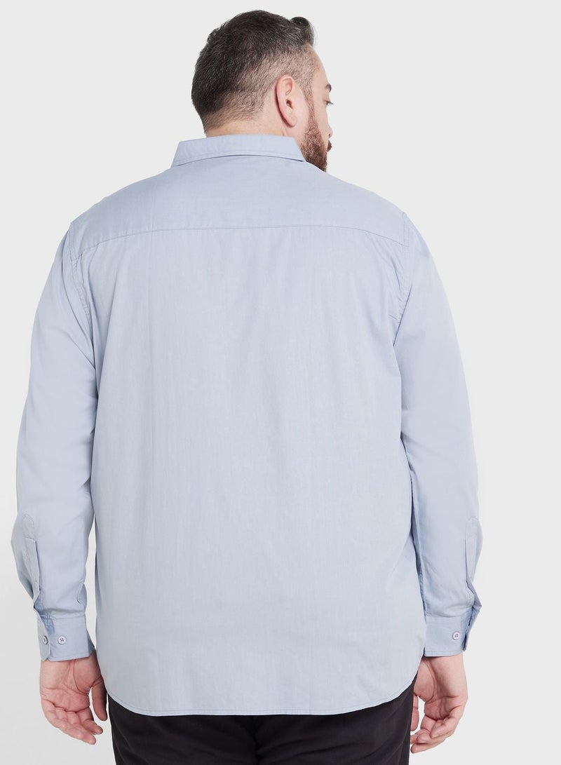 Thomas Scott Plus Size Premium Slim Fit Pure Cotton Casual Shirt - Image 2