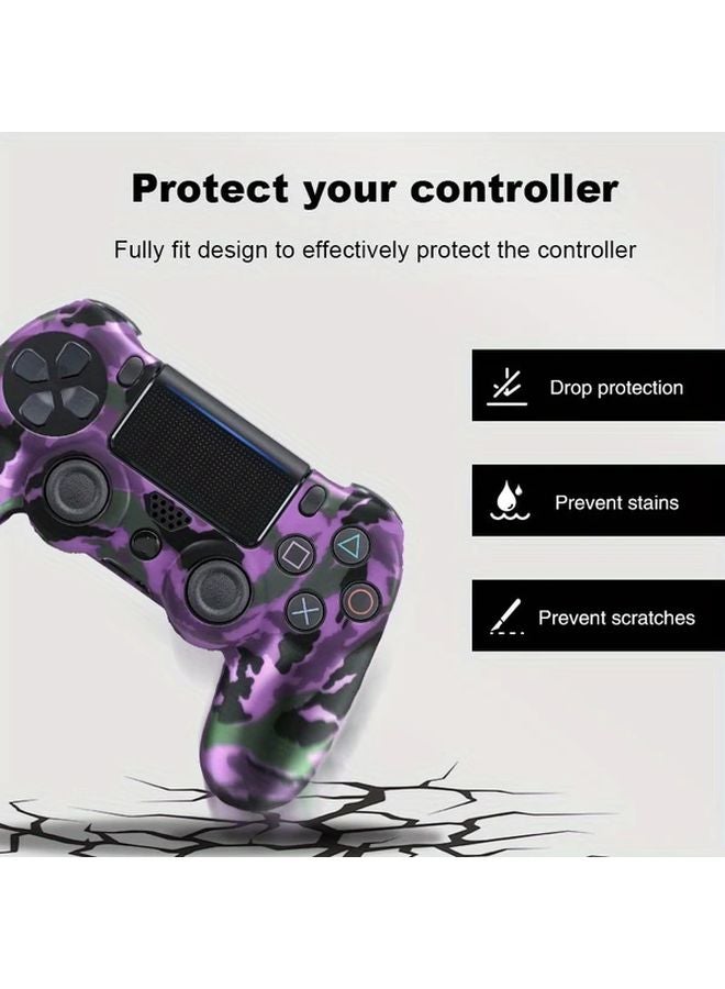 Artistic Pattern D Soft Gel Rubber Case Cover For Playstation 4 PS4 Controller - Image 5
