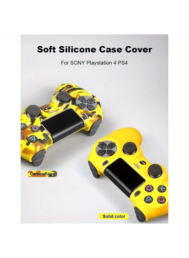 Artistic Pattern D Soft Gel Rubber Case Cover For Playstation 4 PS4 Controller - Image 3