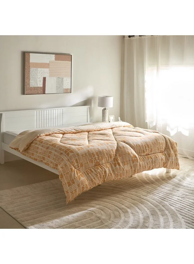 هوم بوكس Matrix Coral Microfiber Queen Comforter 240 x 200 cm