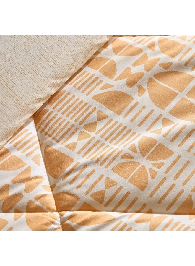 Home Box Matrix Coral Microfiber Queen Comforter 240 x 200 cm