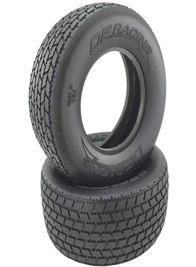 DE Racing -G6T-D40 G6T D40 Compound SC Oval Tire / with Inserts / 2 Pieces.