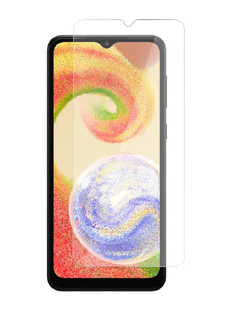 Super Tempered Glass Screen Protector Clear Designed For Samsung Galaxy A04s Full Screen Coverage And Bubble Free - Image 1