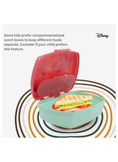 Disney Stor Funny Sandwich Box With
Cutlery Minnie Mouse Being More
Minnie  - Image 5