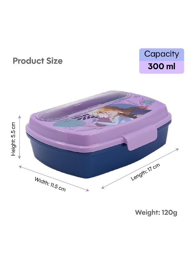 Stor Minnie Funny Lunch Box for Kids with Cutlery – 30oz Capacity BPA-Free Reusable Lunch Container with Spoon & Fork, Secure Snap Lid, Lightweight Durable Food Storage Box for School, Travel & Everyday Use - Image 2