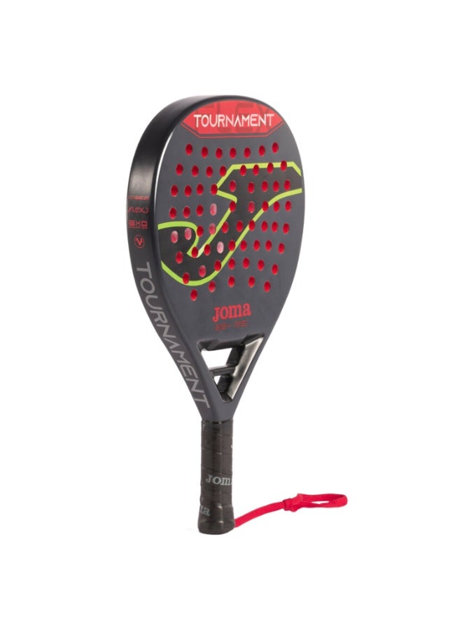 JOMA TOURNAMENT PADDLE RACKET BLACK RED