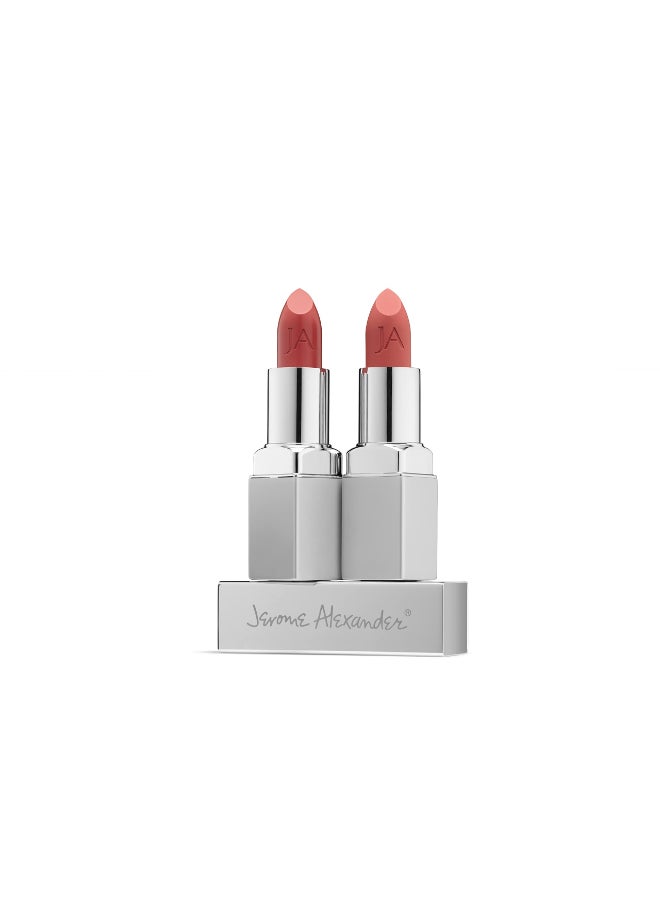 Jerome Alexander Matte Shine Lipstick 116 Island Rose - Image 2