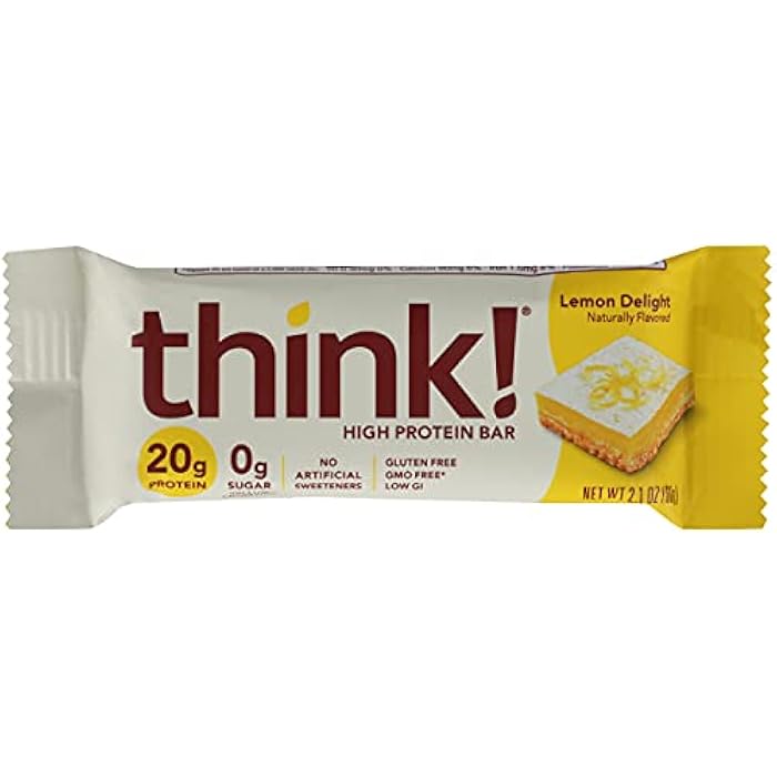 think! Think Thin Bar Lemon Delight, 2.1 Oz - Image 1