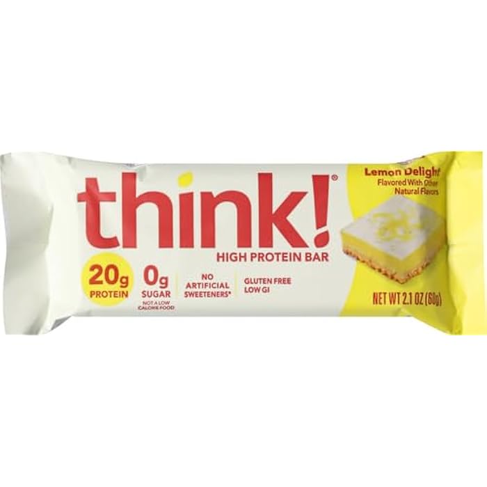 think! Think Thin Bar Lemon Delight, 2.1 Oz - Image 2