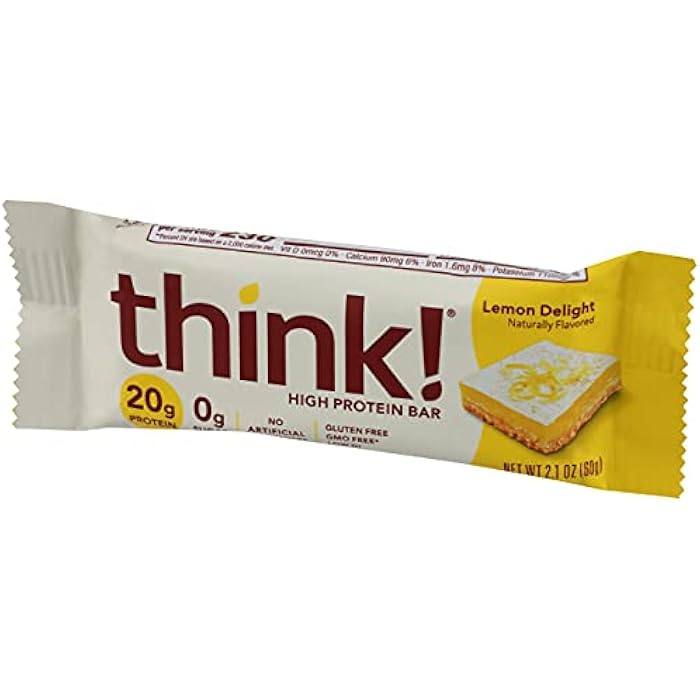 think! Think Thin Bar Lemon Delight, 2.1 Oz - Image 5