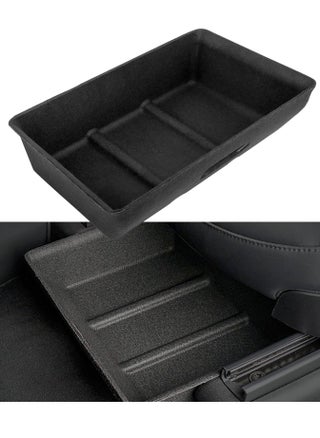 Under Seat Storage Box Organizer Tray for Tesla Model Y 2022 2021 2016-2020, Compatible with Tesla Model Y Accessories, Hidden Tray Under Car Seat Storage (Original Felt Texture) - pzsku/ZBECB938C3A6DAD6B3489Z/45/_/1673512144/418774b8-eb91-41de-bd1e-a75caab67db1