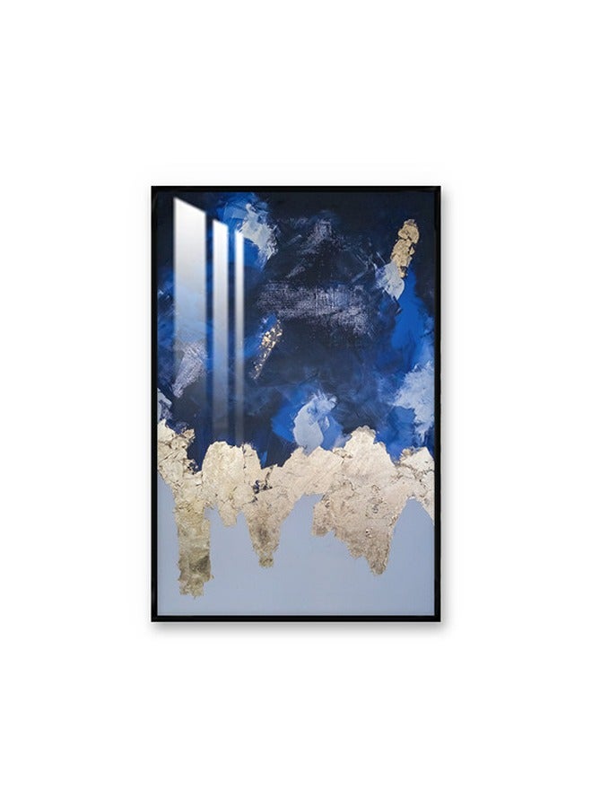 Marktna Decorative Wall Art Painting 120X80Cm With An Abstract Design Silver Frame And A Transparent Acrylic Layer 0.5Kg  - Image 2