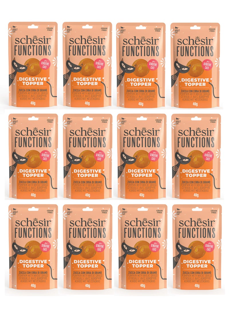 شيسر حزمة من 12 قطعة 40 جرام كيس من اليقطين مع عشب القمح في هريس - Image 1