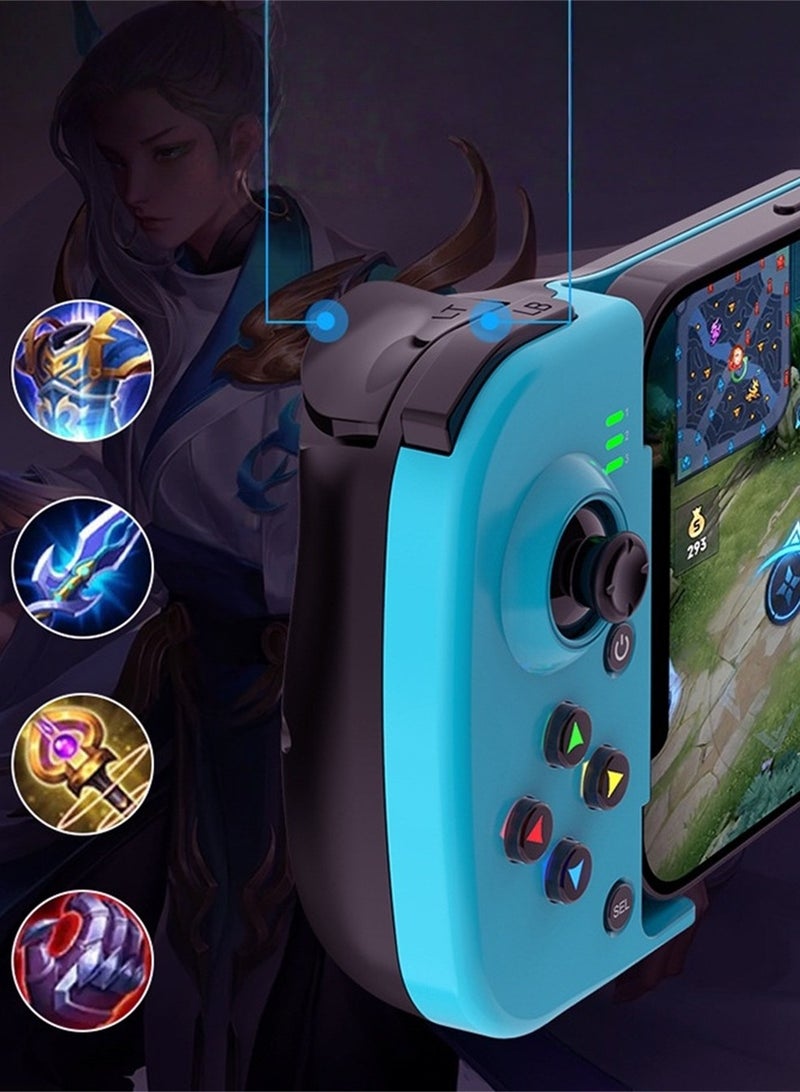 نعم سيدي. وحدة تحكم ألعاب للهواتف المحمولة أندرويد، آي أو إس، جينشين إمباكت، بلوتوث، مساعد لعبة ببجي، وحدة تحكم ضغط ألعاب - Image 3