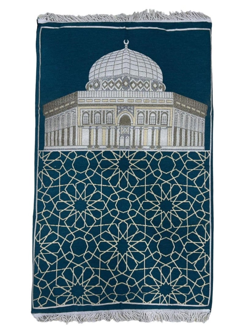 general Kaaba Prayer Mat with Sponge, Milk - Image 1