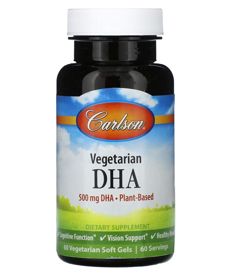 Vegetarian DHA 500 mg 60 Vegetarian Soft Gels