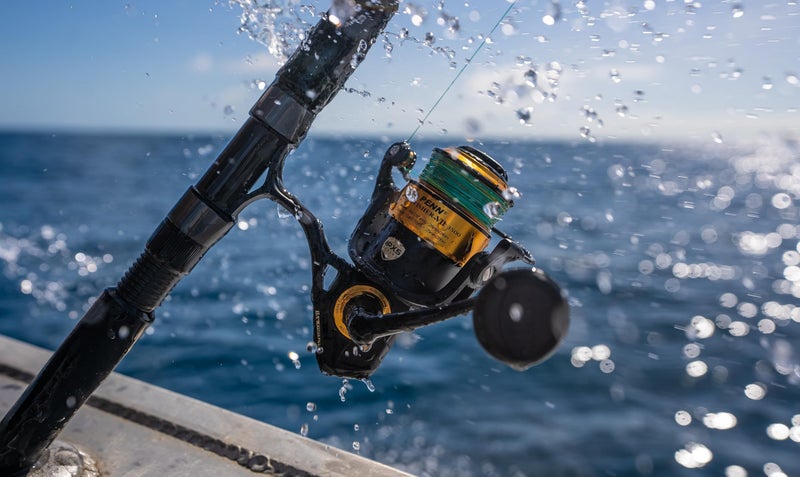 PENN بكرة الصيد PENN Spinfisher VII 3500 للمياه المالحة، موضع مقبض يمين/يسار، ختم IPX5، سحب أمامي HT-100، بكرة Superline، تقنية تروس CNC الدقيقة - Image 3