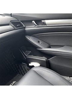Generic Car Tissue Holder, Sun Visor Napkin Holder, Car Visor Tissue Holder, PU Leather Backseat Tissue Case Holder for Car,Vehicle (Black)  - Image 3