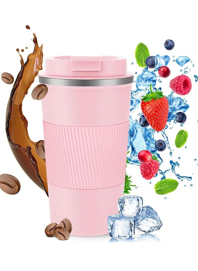 Travel Mug Water Coffee Cup Tumbler Great for Ice Drinks and Hot Beverage - Image 1