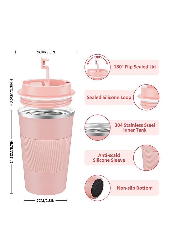 Travel Mug Water Coffee Cup Tumbler Great for Ice Drinks and Hot Beverage - Image 2