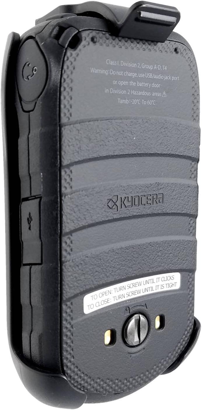 KYOCERA Kyocera DuraXV LTE E4610 Belt Clip Holster Black LEIF - Image 2