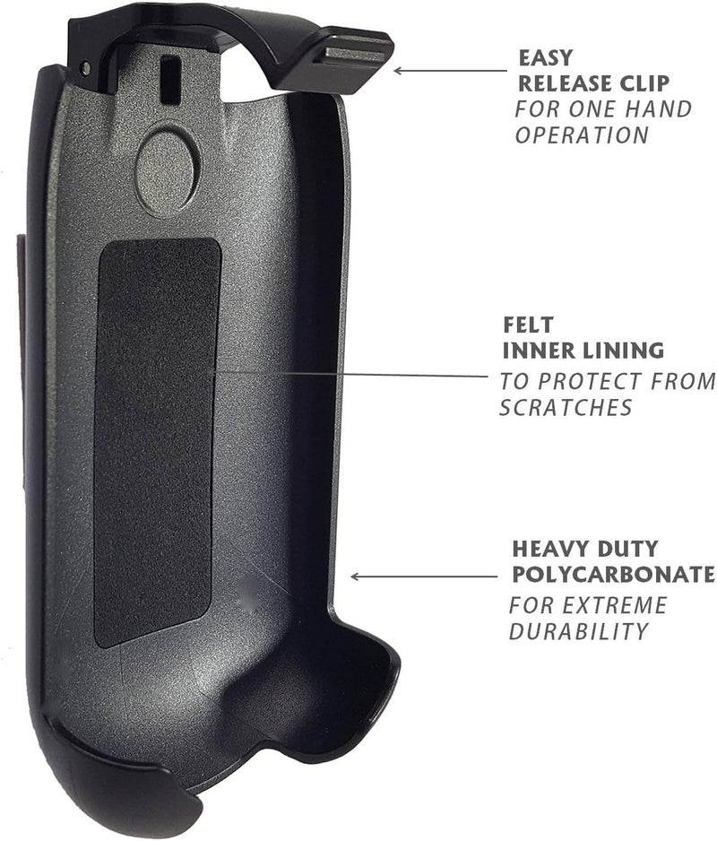KYOCERA Kyocera DuraXV LTE E4610 Belt Clip Holster Black LEIF - Image 1