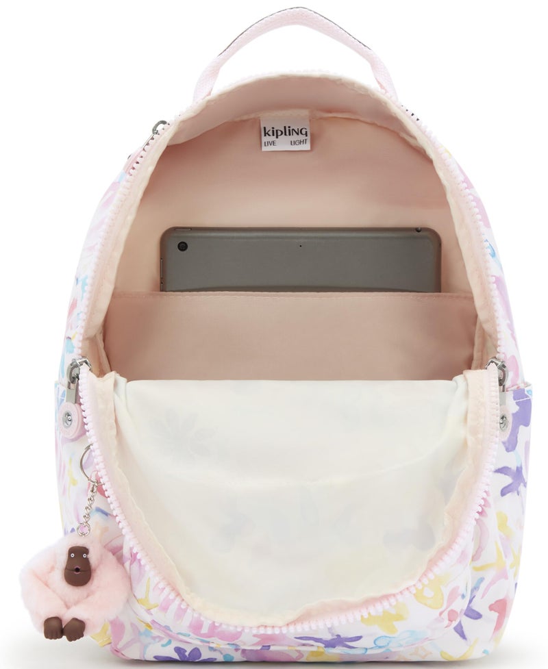 KIPLING KIPLING Kipling Women's Seoul Small Bts Prt Tablet Backpack, Durable, Padded Shoulder Straps with Tablet Sleeve - Image 3