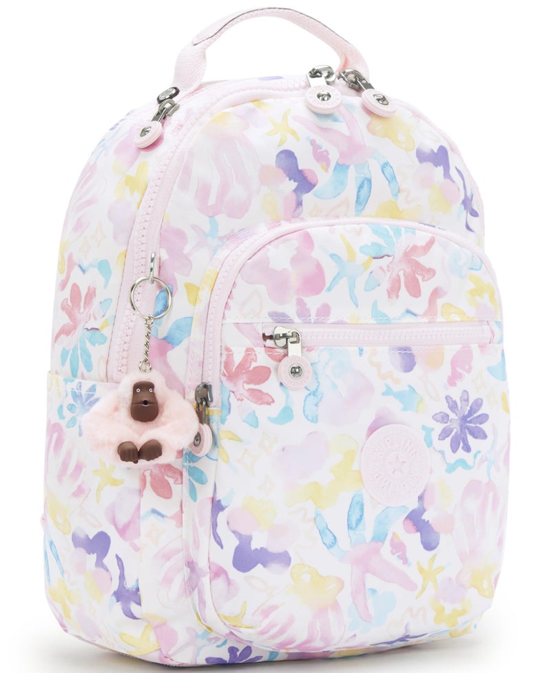 KIPLING KIPLING Kipling Women's Seoul Small Bts Prt Tablet Backpack, Durable, Padded Shoulder Straps with Tablet Sleeve - Image 4