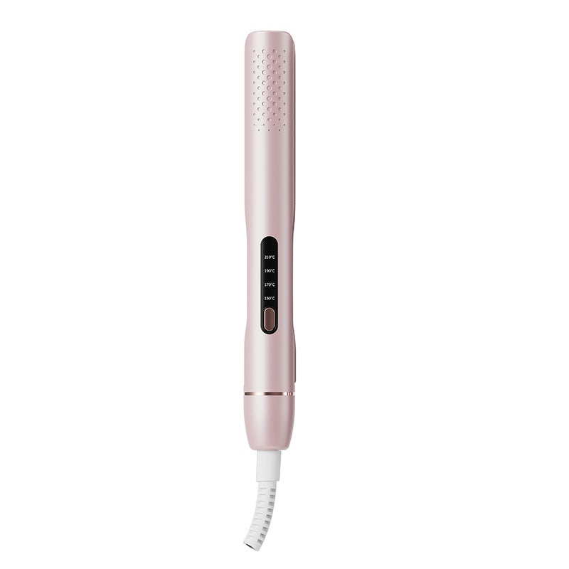 2-in-1 Hair Straightening and Curling Iron - Mini Portable, 4 Temperature Settings, Ceramic, for Wet and Dry Hair - Image 5