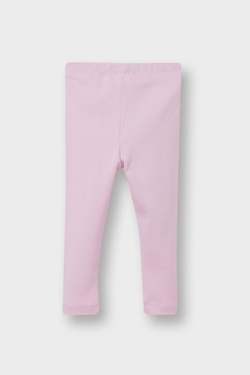 DeFacto Purple Baby Girl Regular Fit Trousers Casual - Image 5