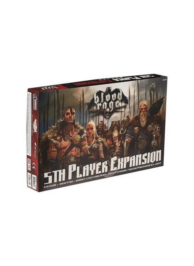CMON - Blood Rage 5Th Player Board Game Expansion | Strategy Game | Viking Battle Game | Tabletop Miniatures Game For Adults And Teens | Ages 14+ | 2-4 Players | Average Playtime 60-90 Minutes | Made - Image 1