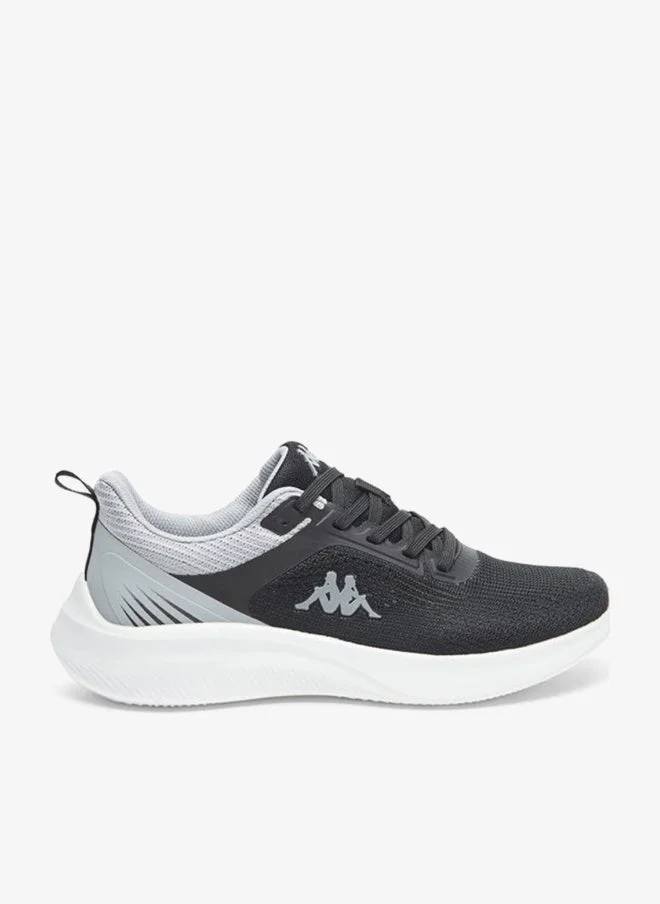 Kappa BLACK Women's Colourblock Sports Shoes with Lace-Up Closure for Women | Best Price UAE