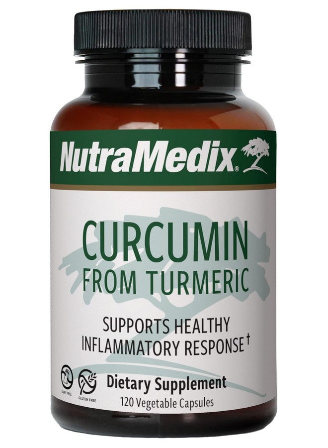 Nutramedix Curcumin Capsules Tumeric Curcumin Supplement To Help Support Healthy Inflammatory Response Tumeric Root Extract Bioavailable Soyfree Turmeric Root Extract Supplement (120 Capsules) - Image 1