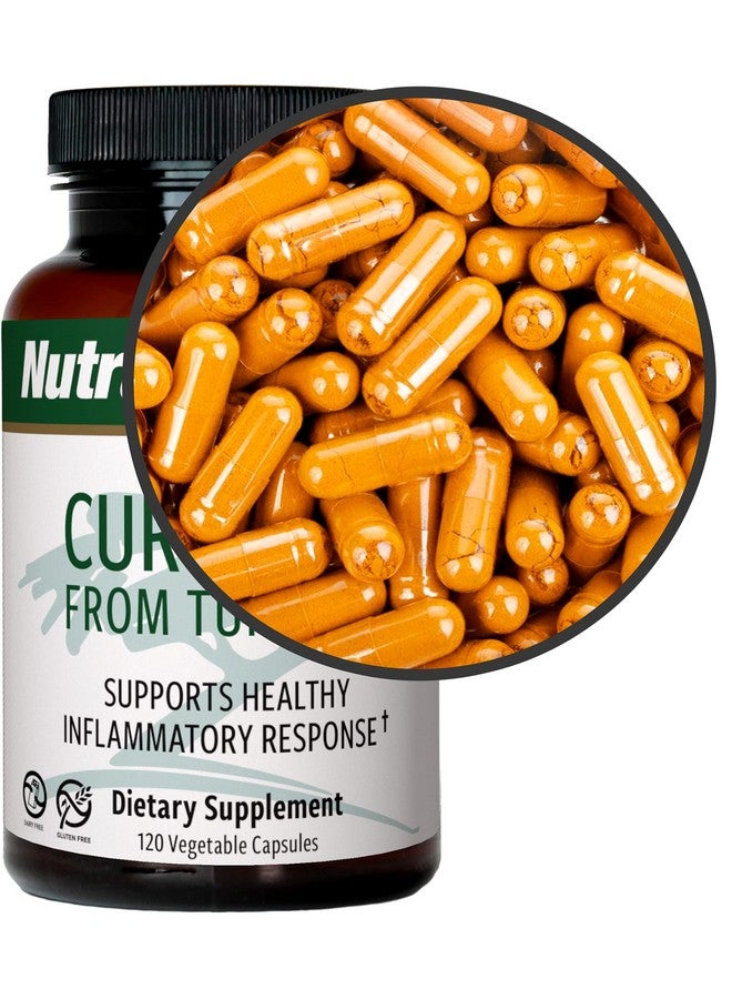 Nutramedix Curcumin Capsules Tumeric Curcumin Supplement To Help Support Healthy Inflammatory Response Tumeric Root Extract Bioavailable Soyfree Turmeric Root Extract Supplement (120 Capsules) - Image 5