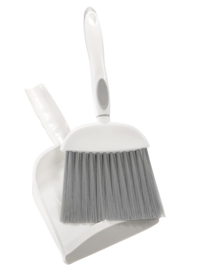 Frcctre 3 Pack Small Dustpan and Brush Set, Whisk Broom and Dust Pans with Rubber Edge, Mini Hand Broom and Dustpan Set for Home, Desktop, Sofa, Kitchen, Keyboard - Image 3