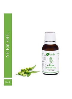 Naturalis زيت النيم الطبيعي النقي غير المخفف بنسبة 100% من Essence Of Nature لنمو الشعر والعناية بالبشرة - 30 مل  - Image 2