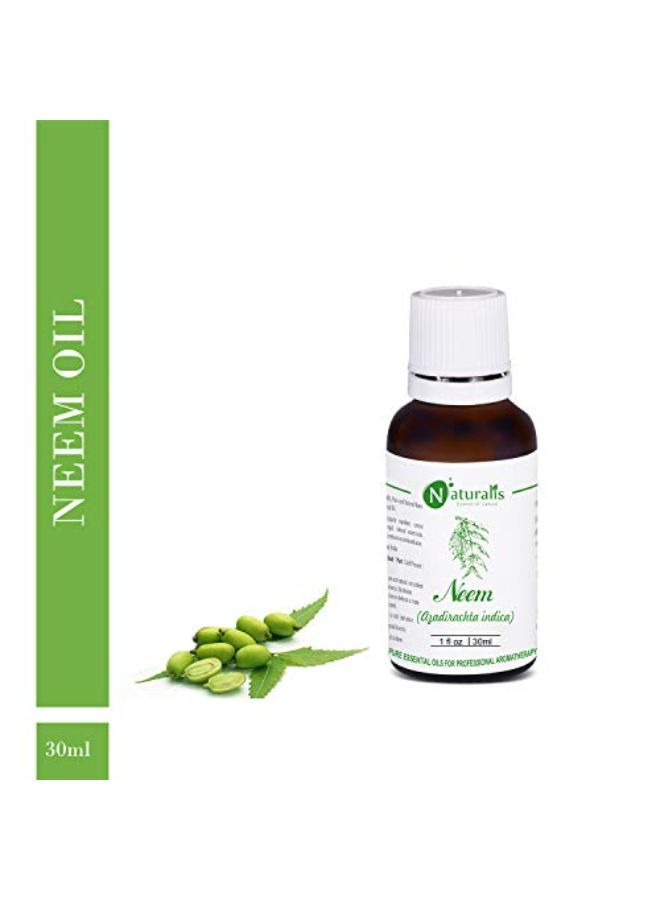 Naturalis زيت النيم الطبيعي النقي غير المخفف بنسبة 100% من Essence Of Nature لنمو الشعر والعناية بالبشرة - 30 مل - Image 2