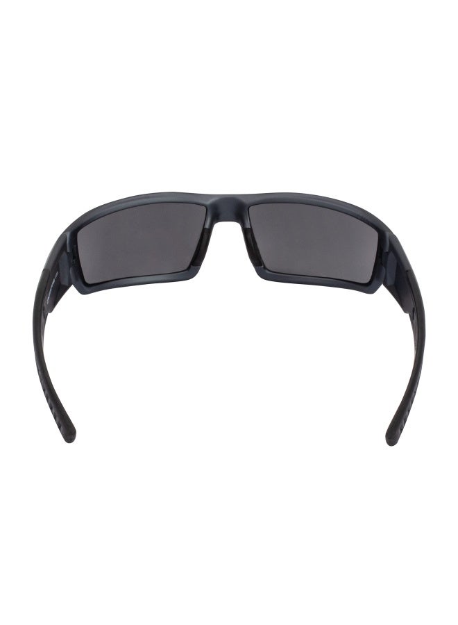 Crossfire Radians 41291 Cumulus Premium Safety Eyewear Aluminum Gray Frame Smoke Lens Unisex - Image 3