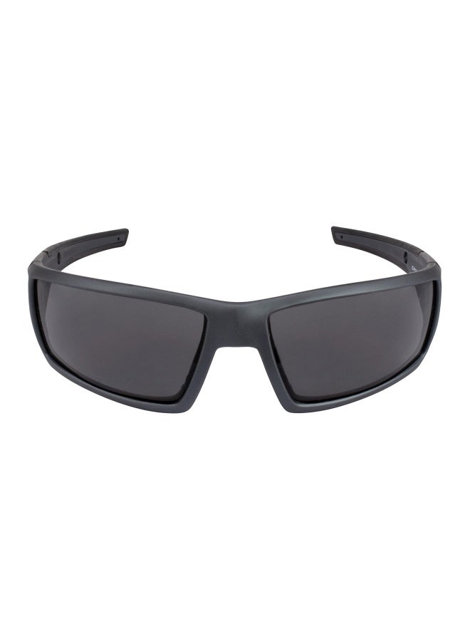Crossfire Radians 41291 Cumulus Premium Safety Eyewear Aluminum Gray Frame Smoke Lens Unisex - Image 2