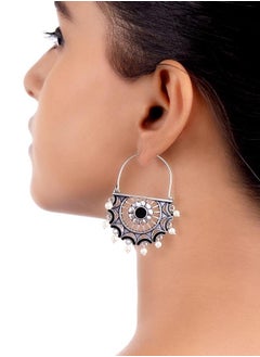 VOYLLA Rangabati Faux Pearls Adorned Earrings  - Image 5