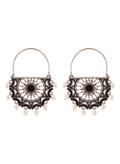 VOYLLA Rangabati Faux Pearls Adorned Earrings  - Image 2
