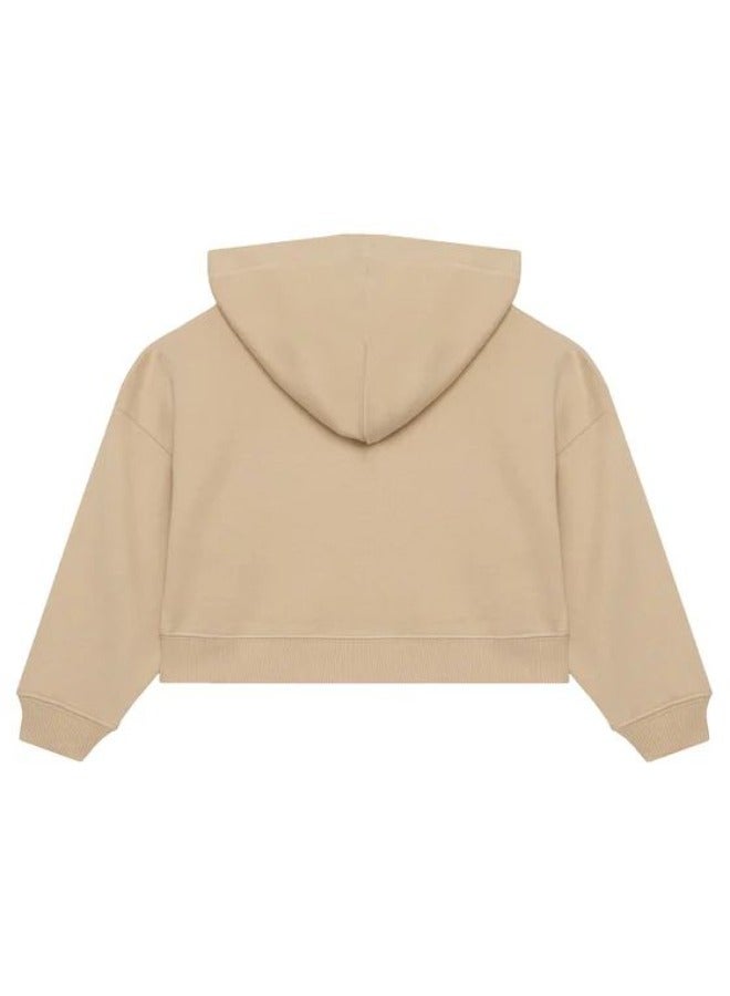 كالفن كلاين جينز هودي أطفال بقصة بوكسي وشعار - Image 2