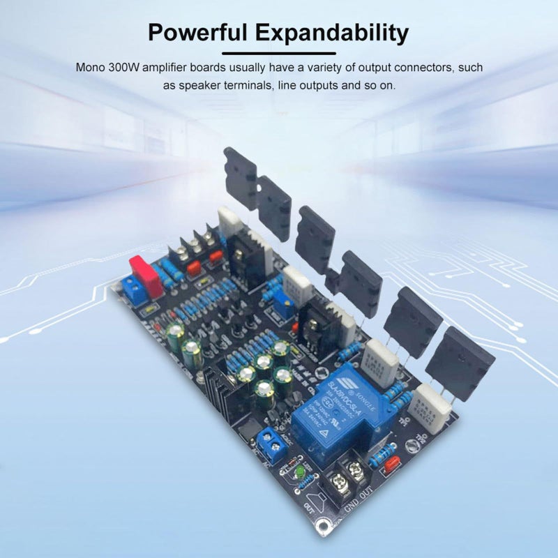 Single Power Amplifier Board With Short Circuit Protection Low Distortion Design For Custom Speaker Installation Module - Image 4