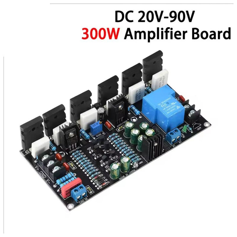 Single Power Amplifier Board With Short Circuit Protection Low Distortion Design For Custom Speaker Installation Module - Image 3