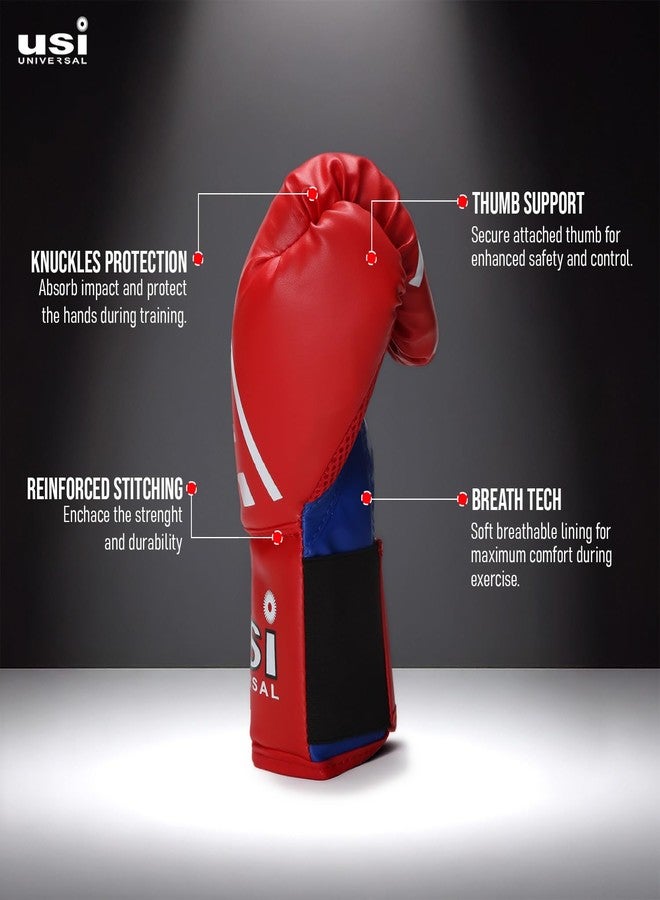 USI UNIVERSAL Novice Boxing Gloves for Sparring Training Light Weight Glove Junior - Adult (Junr. (6/8oz)) - Image 5